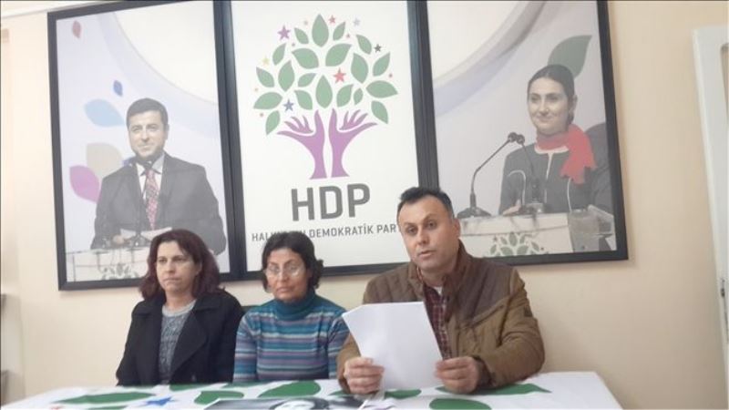 HDP Hatay´dan dayanışma çağrısı