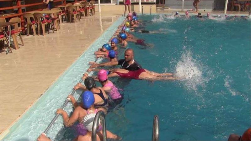Boğulmalara karşı yüzme eğitimi