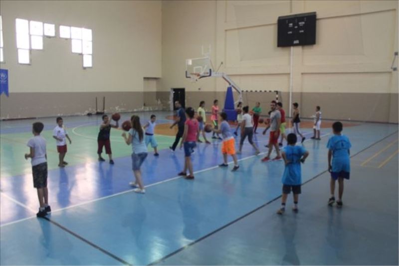 Belediyeden basketbol kursu