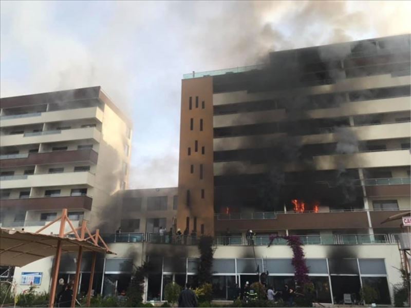 Termal otelde yangın