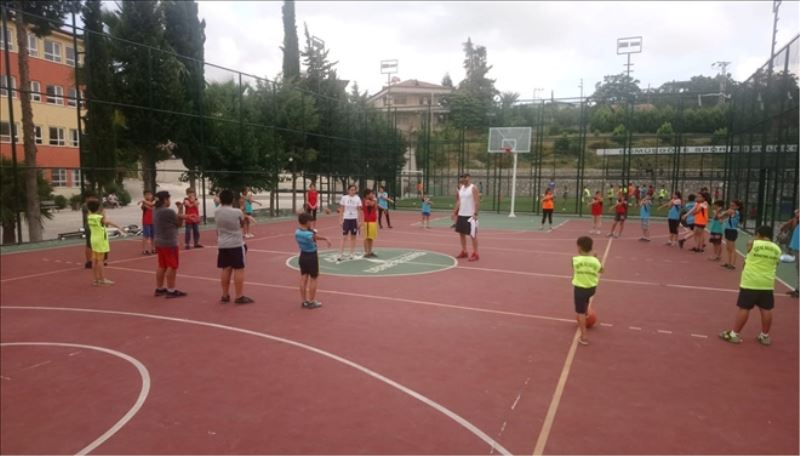 Belediyeden basketbol kursu