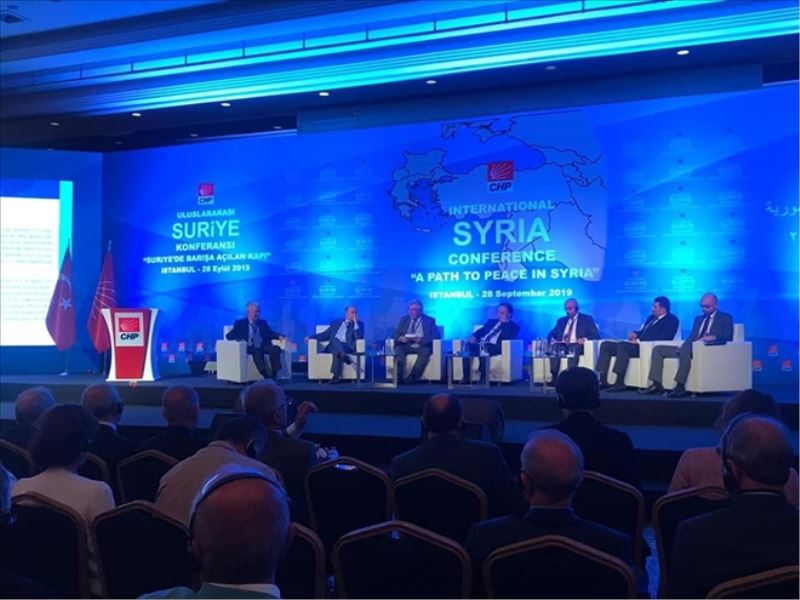 CHP´den Suriye konferansı