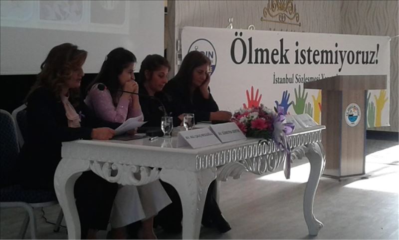 Kadınlar İstanbul Sözleşmesi´ni tartıştı