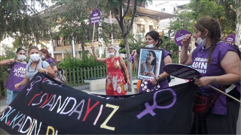 Kadınlardan Pınar Gültekin eylemi