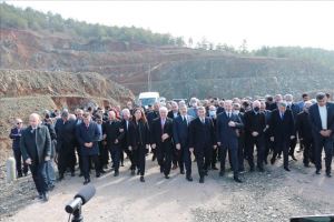 AKP heyetinden Tahtaköprü Barajına inceleme