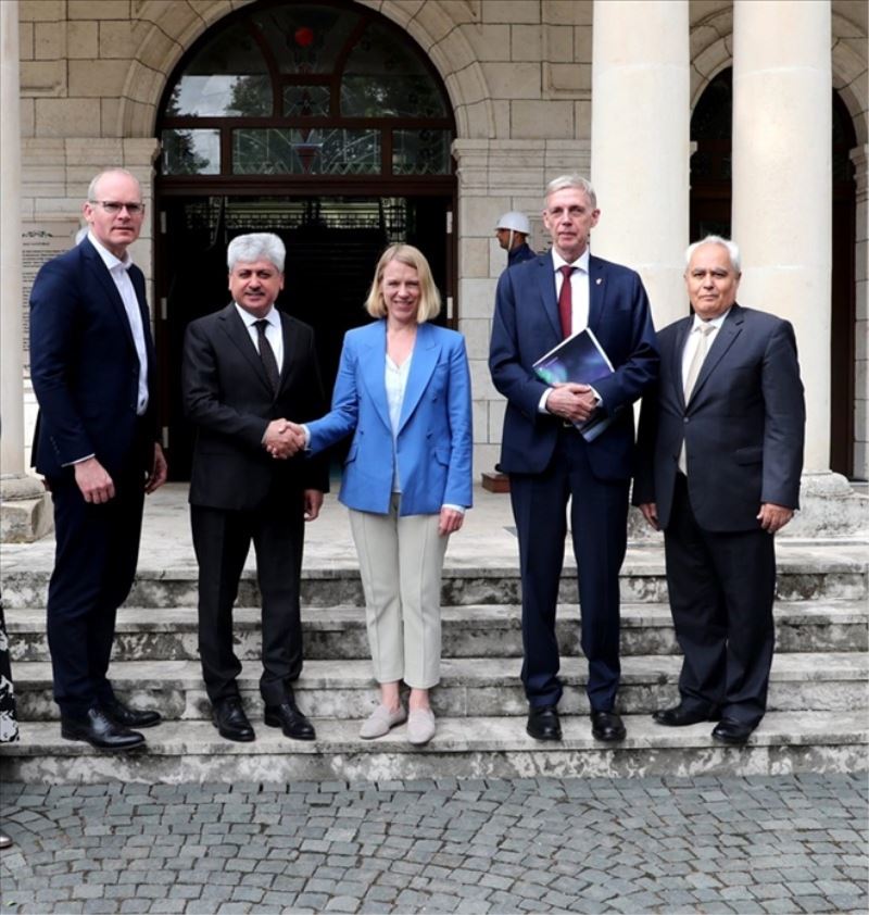 Norveç ve İrlanda bakanının vali ziyareti