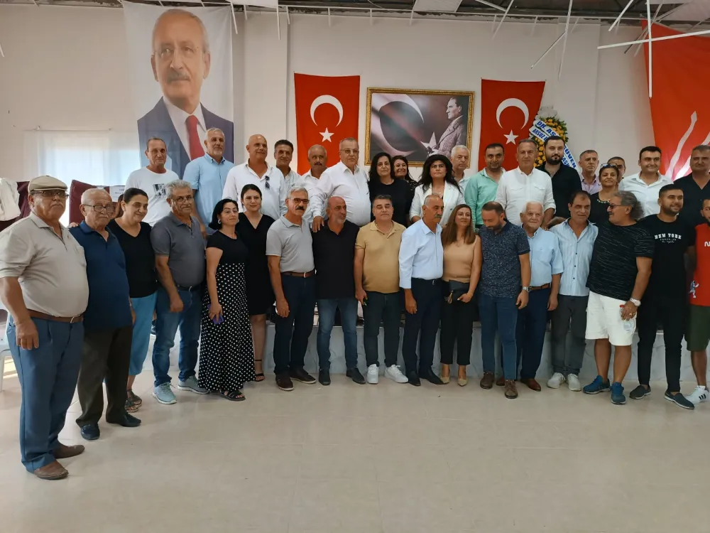 CHP Arsuz’da ilçe başkanı Necdet Kıyılı