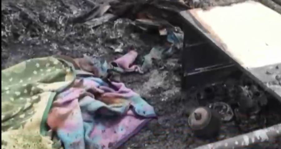 Çadırda yangın çıktı: 1 çocuk yaşamını yitirdi