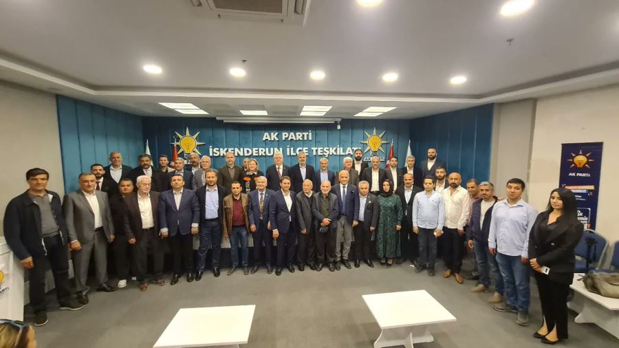 AKP adayları İskenderun’da