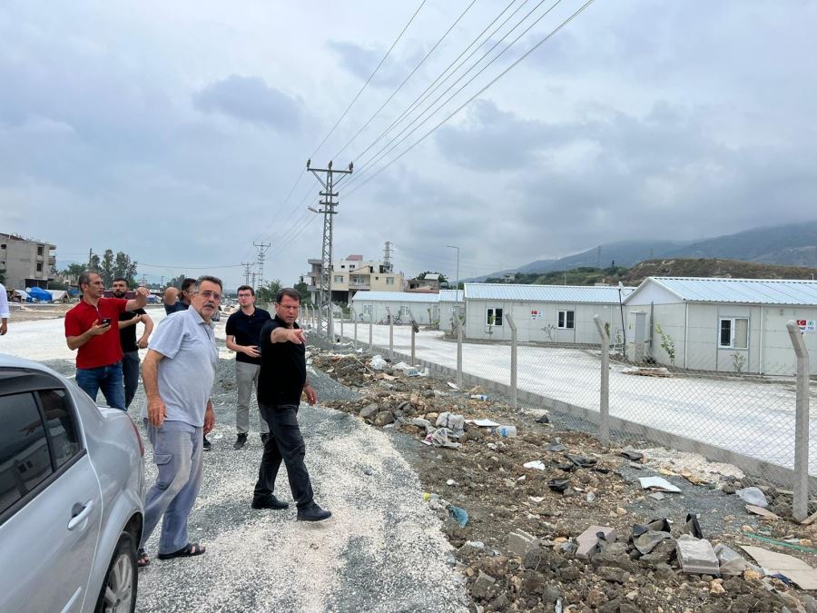Başkan Eryılmaz deprem sonrası sorunlara dikkat çekti