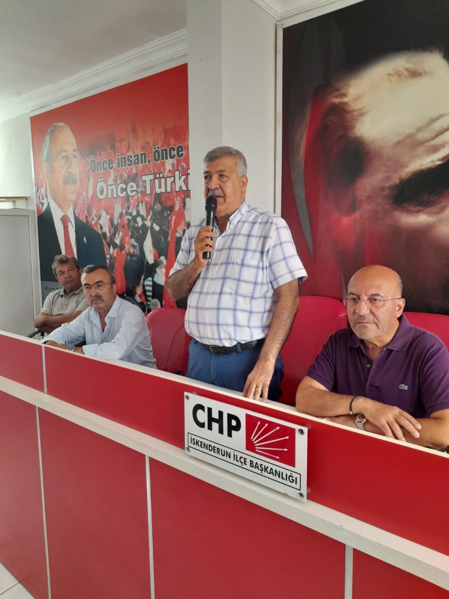 CHP grubundan Tosyalı’ya ‘nezaket’ eleştirisi