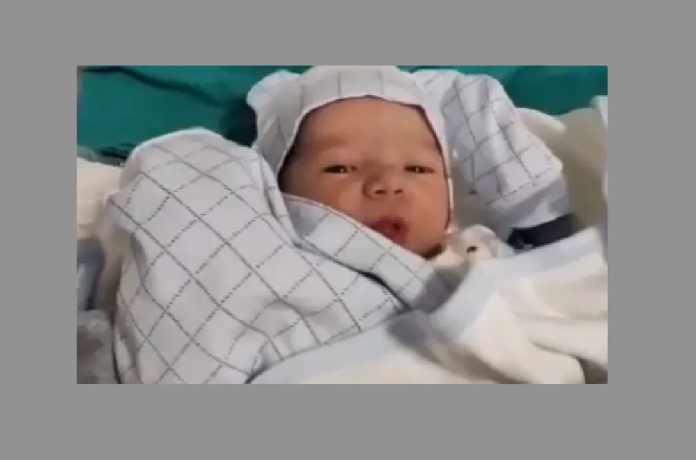 Yılın ilk bebeği Muhammed Talha