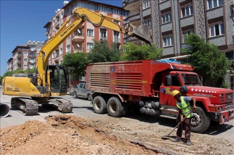 3 yılda bin 448 kilometre içmesuyu hattı