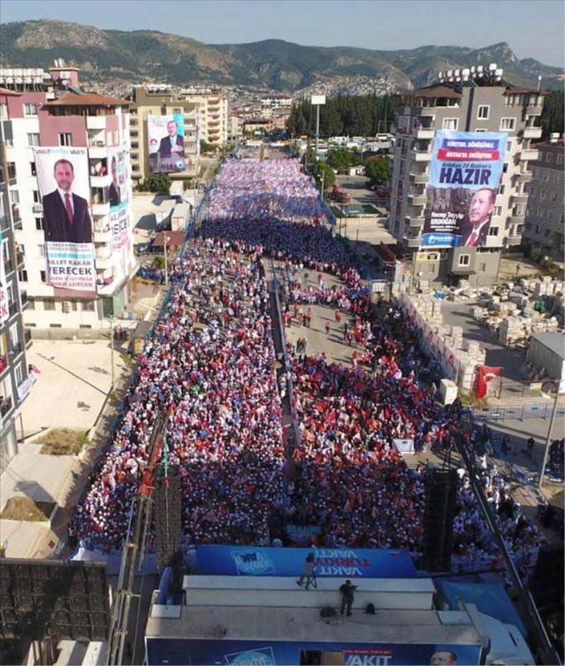 Erdoğan´ın mitingi, valilik bülteni oldu