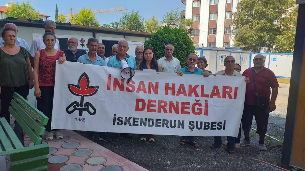 İHD İskenderun: Şiddet neredeyse meşru hale geldi