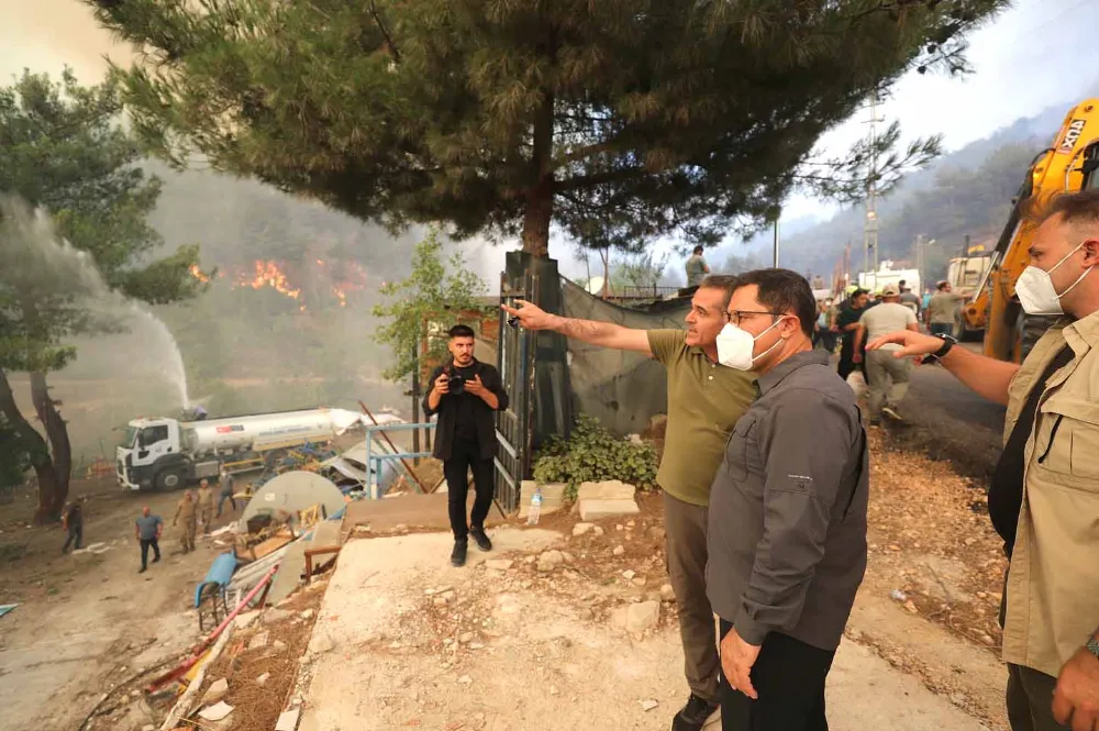 Hatay ormanları yanıyor