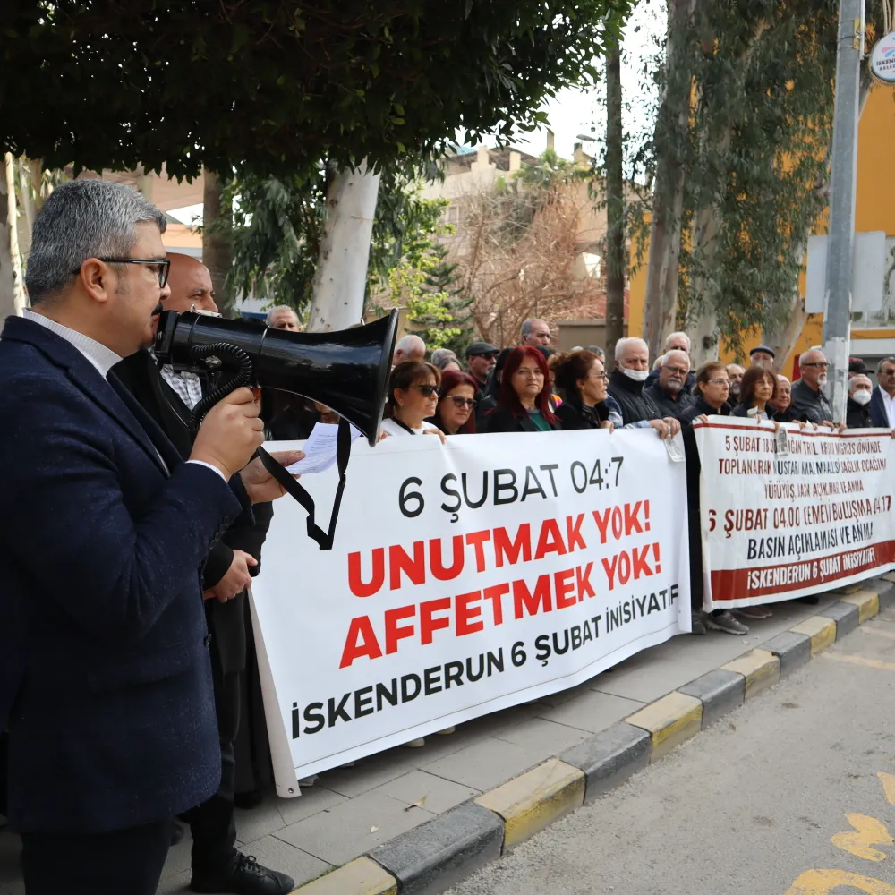 Anma toplantısına davet ettiler